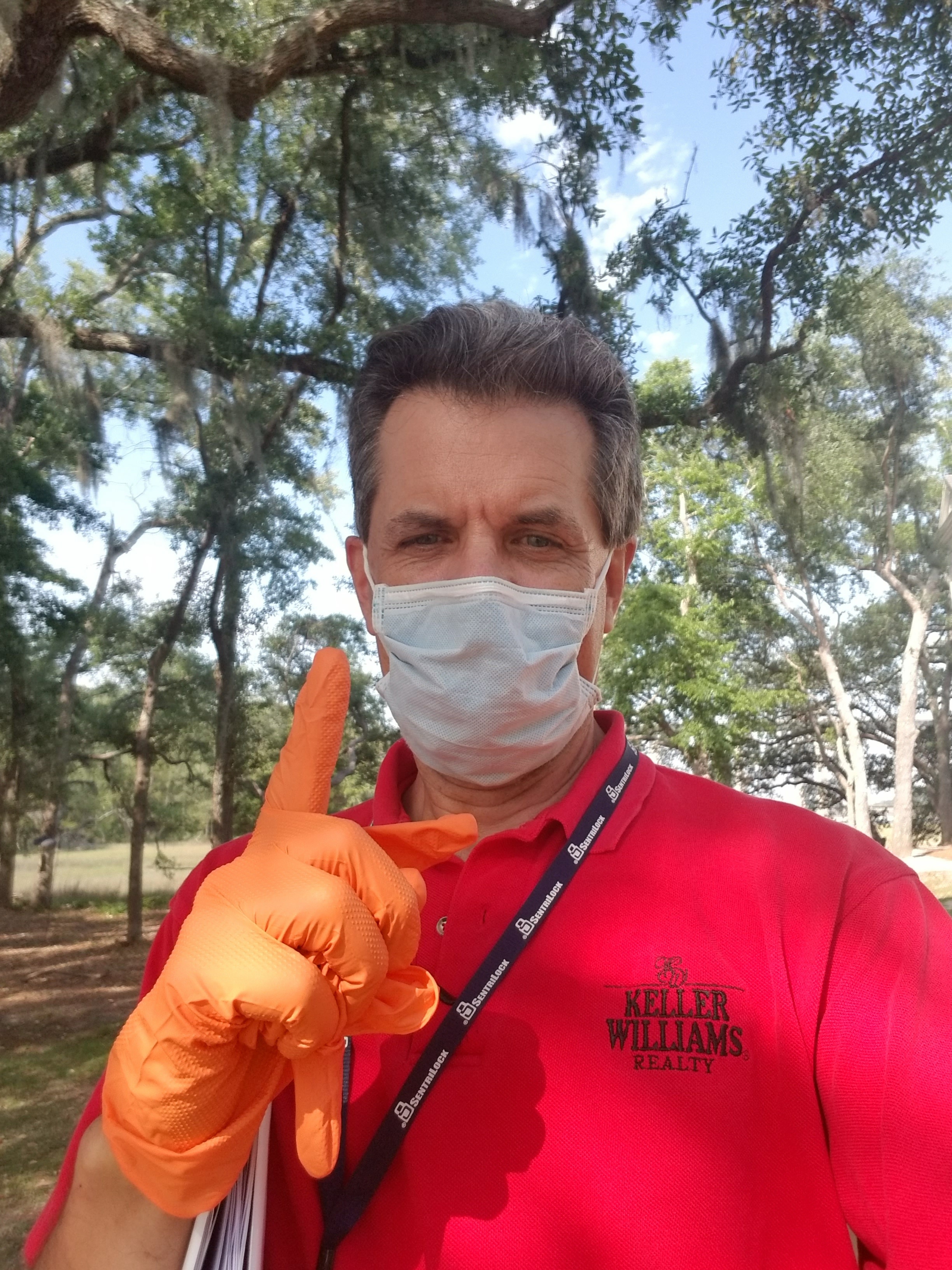 Alan Donald With PPE Gear On