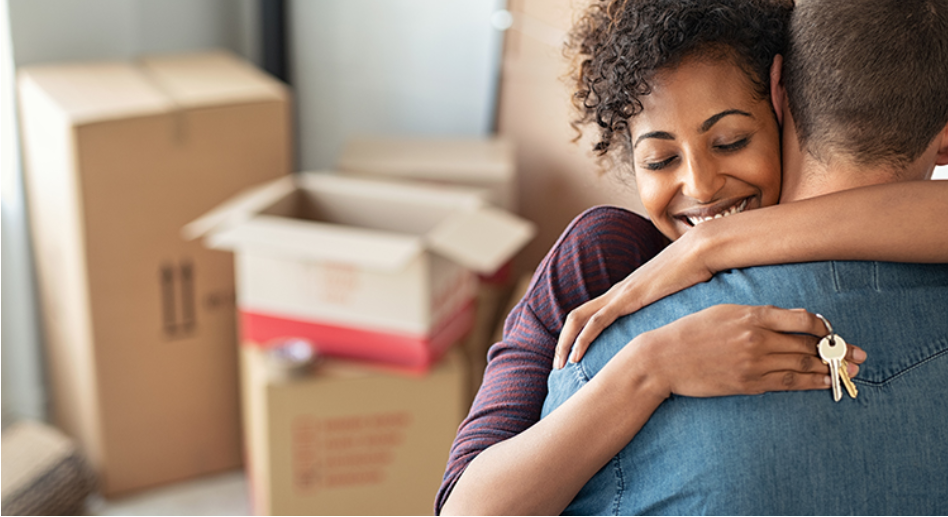 Young Couple Just Bought a House