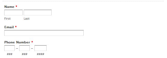 Fill out form