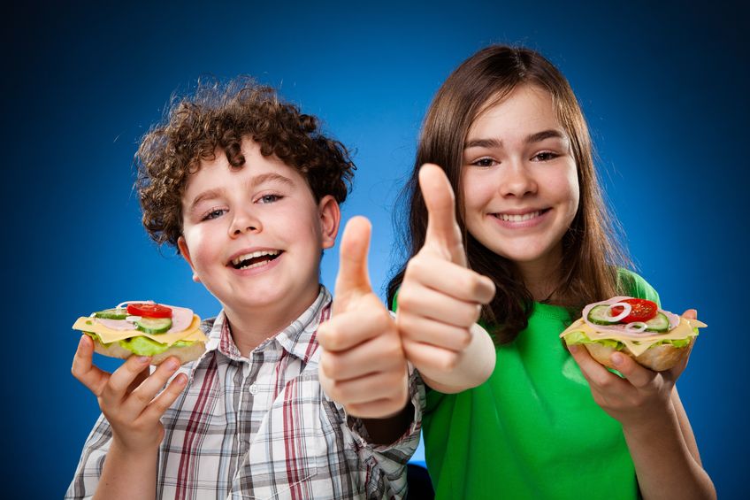 Kids Eating