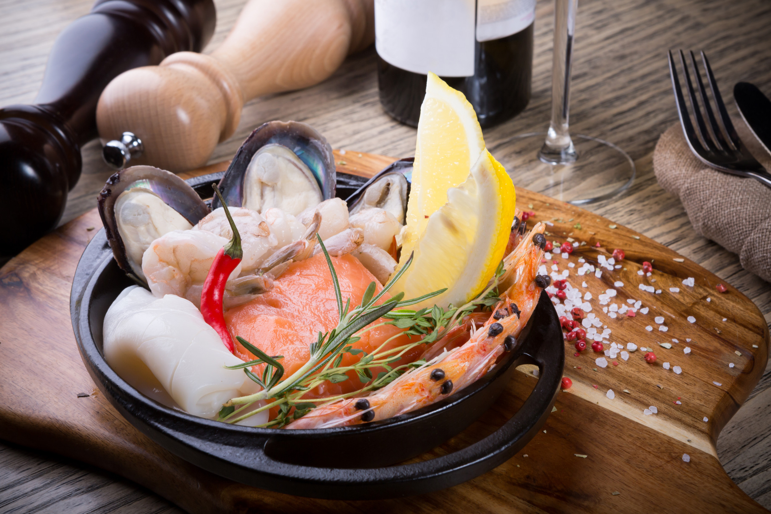 Gourmet Seafood Meal